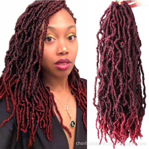 Wavy Bobbi Boss Nu Locks Twist Faux Crochet Hair Extensions Natural Bobbi Boss Ombre Nu Locks Expression Synthetic Braiding Hair